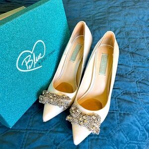 Blue by Betsy Johnson heels.